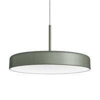 Bobber Large Pendant Light in Grey Green - Angle 3