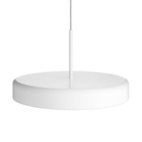 Bobber Large Pendant Light in White - Angle 2