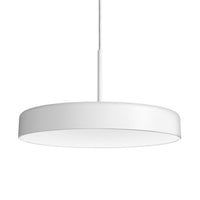Bobber Large Pendant Light in White - Angle 3