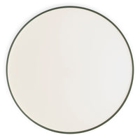 Bobber Large Flush Mount Light in Grey Green - Angle 6
