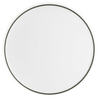 Bobber Large Flush Mount Light in Grey Green - Angle 5