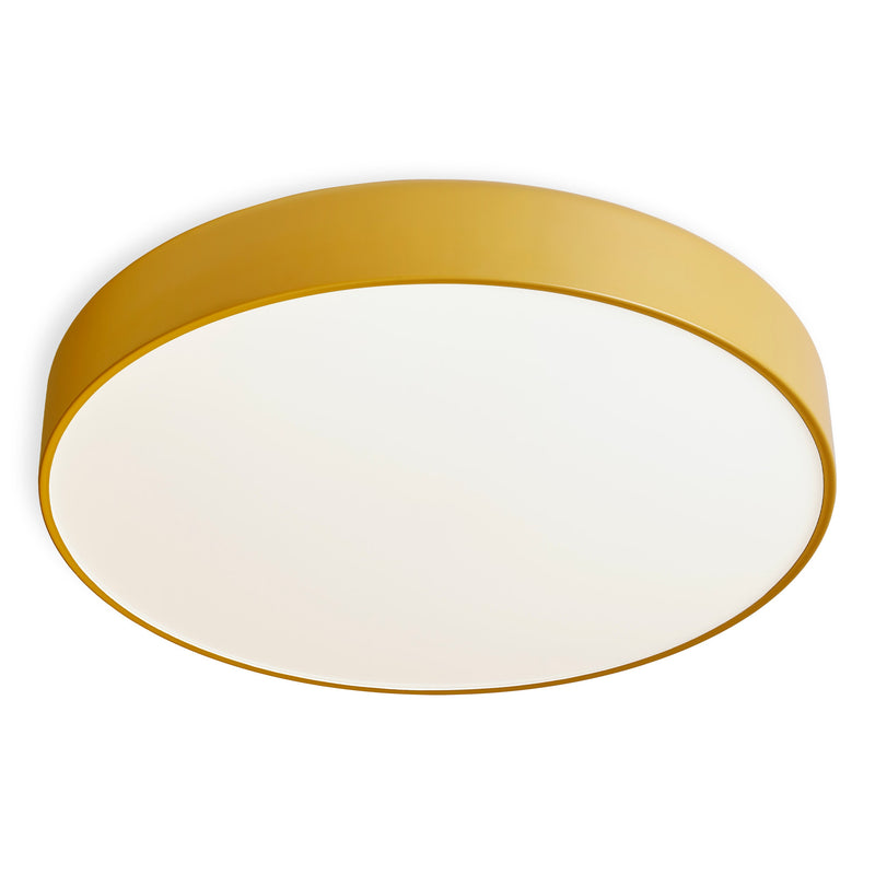 Bobber Large Flush Mount Light in Mustard