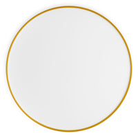 Bobber Large Flush Mount Light in Mustard - Angle 5