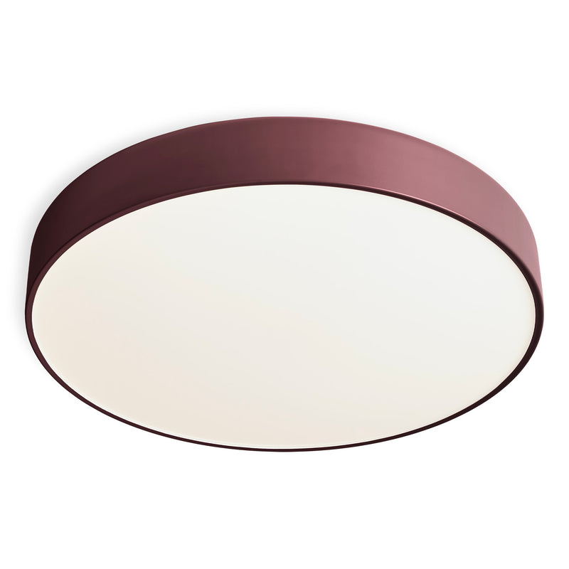 Bobber Large Flush Mount Light in Oxblood