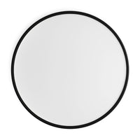 Bobber Small Flush Mount Light in Black - Angle 5