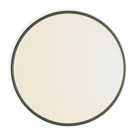 Bobber Small Flush Mount Light in Grey Green - Angle 7
