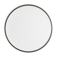 Bobber Small Flush Mount Light in Grey Green - Angle 5