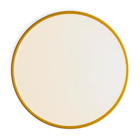 Bobber Small Flush Mount Light in Mustard - Angle 7