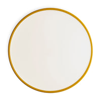 Bobber Small Flush Mount Light in Mustard - Angle 6