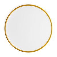 Bobber Small Flush Mount Light in Mustard - Angle 5