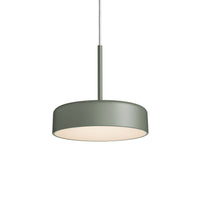 Bobber Small Pendant Light in Grey Green - Angle 4