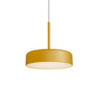 Bobber Small Pendant Light in Mustard - Angle 4