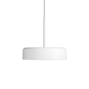 Bobber Small Pendant Light in White - Angle 1