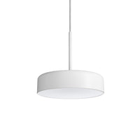 Bobber Small Pendant Light in White - Angle 3