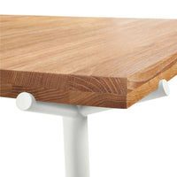 Branch Dining Table en Oak / White - ángulo 8