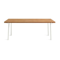 Branch Dining Table en Oak / White - ángulo 2