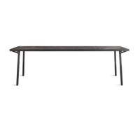 Branch Dining Table in Black on Oak / Black - Angle 2