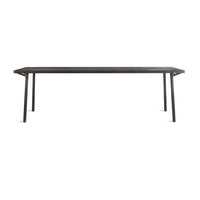 Branch Dining Table in Black on Oak / Black - Angle 1