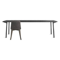 Branch Dining Table in Black on Oak / Black - Angle 5