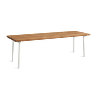 Branch Dining Table in Oak / White - Angle 4