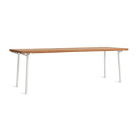 Branch Dining Table in Oak / White - Angle 3