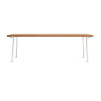 Branch Dining Table in Oak / White - Angle 1