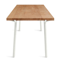 Branch Dining Table in Oak / White - Angle 6