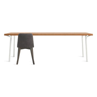 Branch Dining Table in Oak / White - Angle 7
