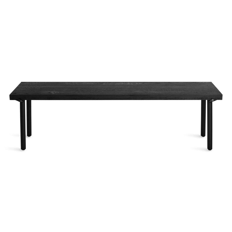 Branch Bench in Black on Oak / Black - Angle 2