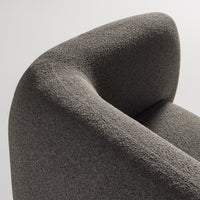 Bustle 101" Sofa in Kelso Charcoal - Angle 7