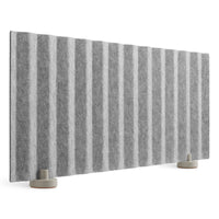 Basis 46&quot; Privacy Panel in Basis Light Grey - Angle 2
