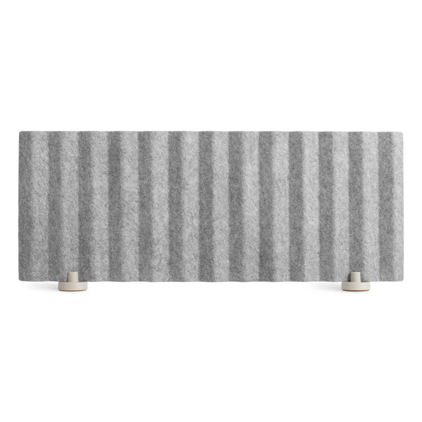 Basis 46&quot; Privacy Panel in Basis Light Grey - Angle 1