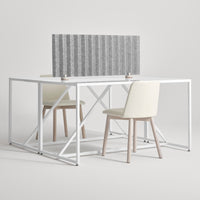 Basis 46&quot; Privacy Panel in Basis Light Grey - Angle 3