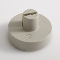 Basis Small Privacy Panel in Basis Light Grey - Angle 6