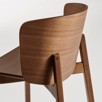Buddy Chair in Walnut - Angle 7