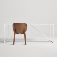 Buddy Chair in Walnut - Angle 6