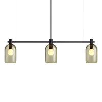 Bub Chandelier in Olive - Angle 1