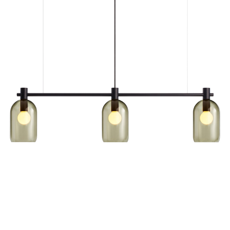 Bub Chandelier in Olive