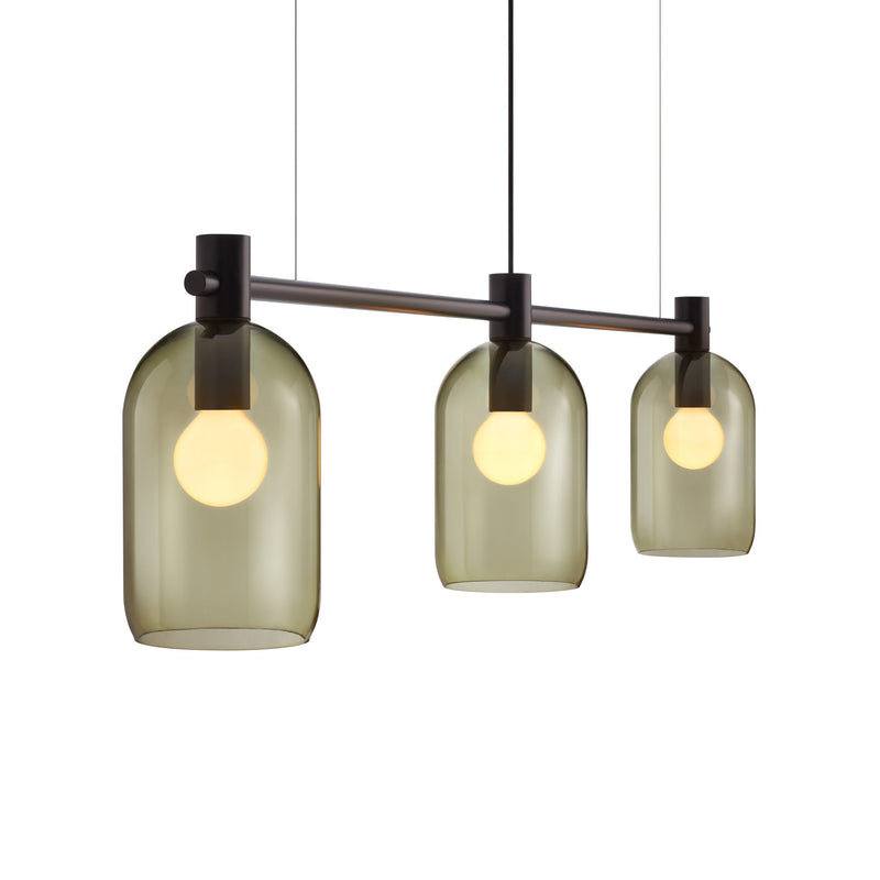 Bub Chandelier in Olive
