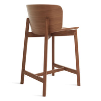 Buddy Stool in Walnut - Angle 5