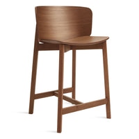 Buddy Stool in Walnut - Angle 2