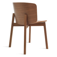 Buddy Chair in Walnut - Angle 4