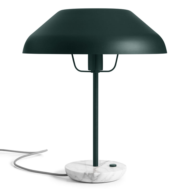 Beau Table Lamp in Navy Green