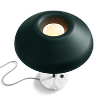 Beau Table Lamp in Navy Green - Angle 8