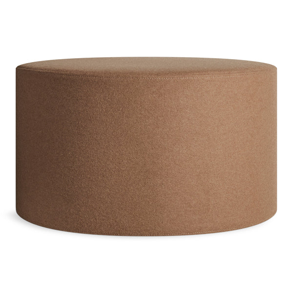 Bumper Large Ottoman in Vesper Tobacco - Angle 1