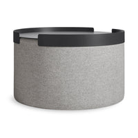 Bumper Large Ottoman Tray in Oblivion - Angle 1