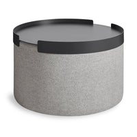 Bumper Large Ottoman Tray in Oblivion - Angle 3