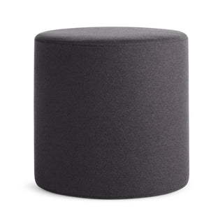 Bumper Small Ottoman in Vesper Charcoal - Angle 1