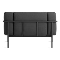 Cache Lounge Chair in Sunbrella Coal - Angle 6