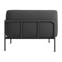 Cache Lounge Chair in Sunbrella Coal - Angle 4